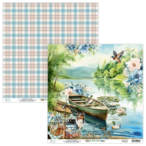 papier scrapbook Mintay Papers - by the lake 03