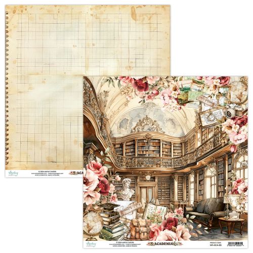 papier scrapbook Mintay Papers - academia 03