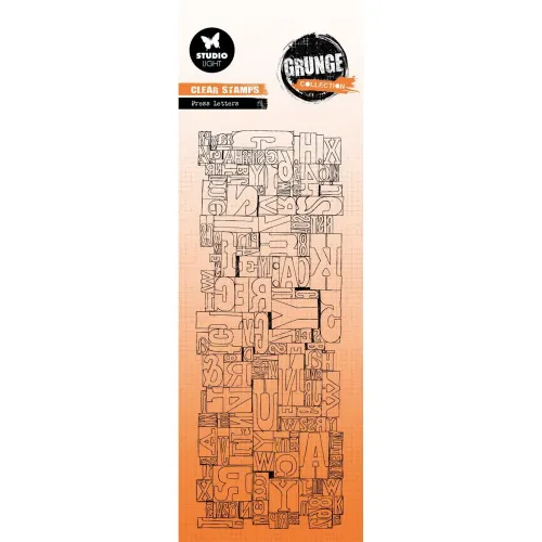 stempel silikonowy Studio Light - press letters