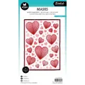 Szablon do nakłuwania - Studio Light Puncture Tool Mask Hearts