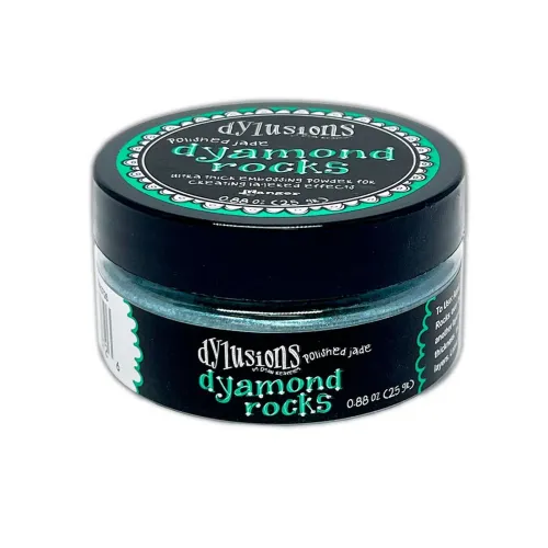 puder do embossingu Dylusions Dyamond Rocks - polished jade (zielony)