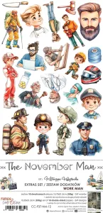 zestaw dodatków - november man - work man