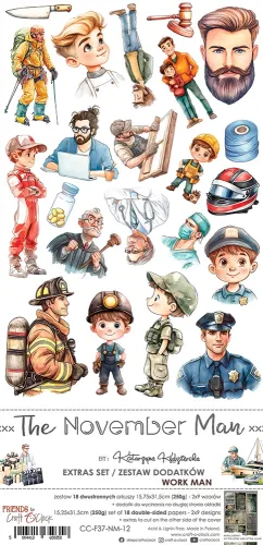 zestaw dodatków - november man - work man