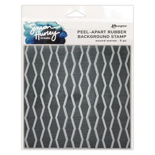 stempel gumowy by Simon Hurley - sound waves