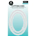 wykrojnik Studio light - essentials cutting die torn edge ovals [SL-ES-CD915]