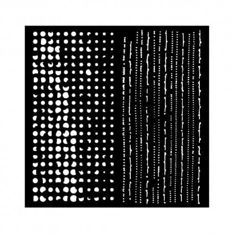 szablon Stamperia 18x18 cm - nutcracker tekstura podwójna