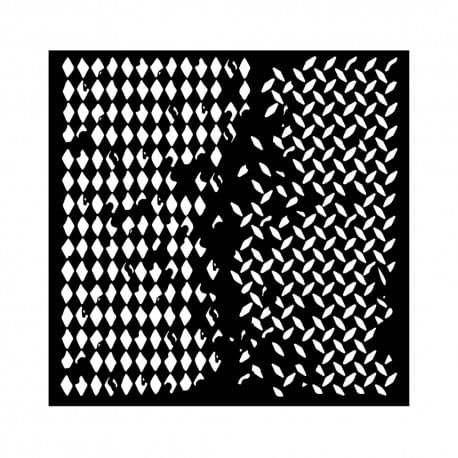 szablon Stamperia 18x18 cm - around the world 2 tekstury