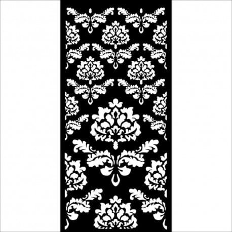 szablon Stamperia 12 x 25 cm - tapeta arabeska