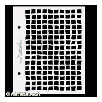 szablon Agateria - kratka