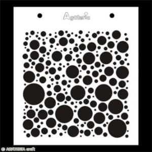 szablon Agateria - bąbelki
