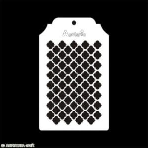 szablon Agateria - koniczyna marokańska mała