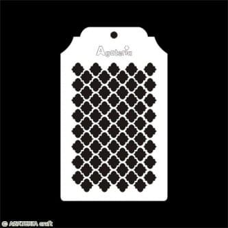 szablon Agateria - koniczyna marokańska mała