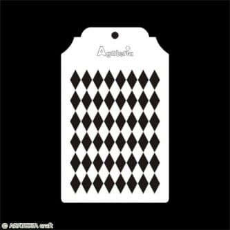 szablon Agateria - romby małe