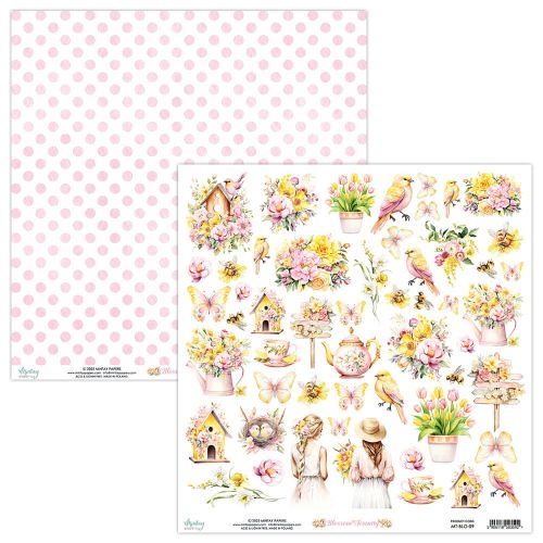 papier scrapbook Mintay Papers - blossom serenity [zestaw 12"x12"]