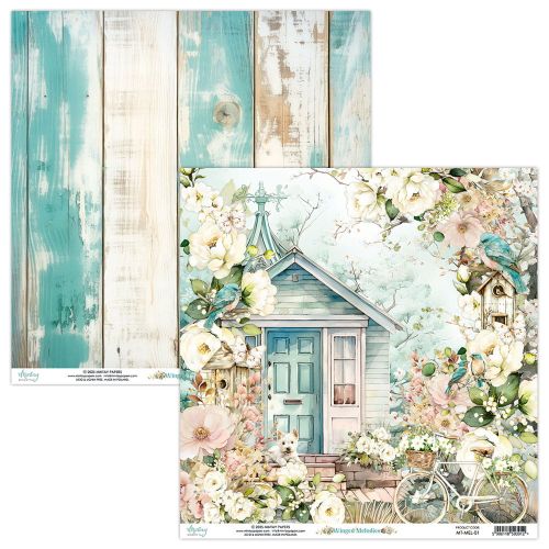 papier scrapbook Mintay Papers - winged melodies 01