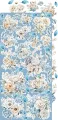 zestaw dodatków - something blue - flowers