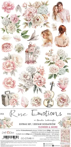 zestaw dodatków - rose emotions - flowers