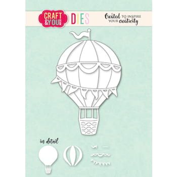 wykrojnik Craft&amp;You - balloon / balon [CW325]