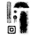 stempel polimerowy Woodware -  speckled textures [FRS975]