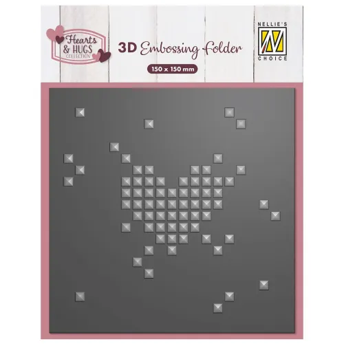 folder do embossingu 3D Nellie's Choice [EF3D109]