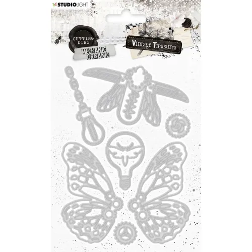 wykrojnik Studio light - essentials cutting dies mechanic organic [SL-VT-CD264]