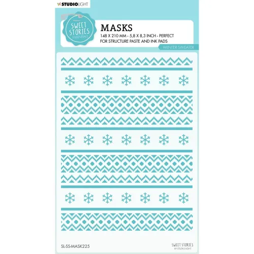 szablon Studio Light - winter sweater - [SL-SS-MASK225]
