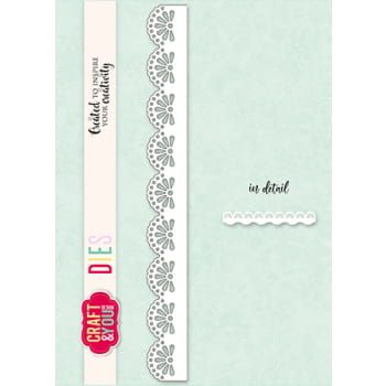 wykrojnik Craft&amp;You - doily border / serwetkowy border [CW336]