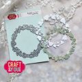 wykrojnik Craft&amp;You - ivy wreath / bluszczowy wianek [CW338]