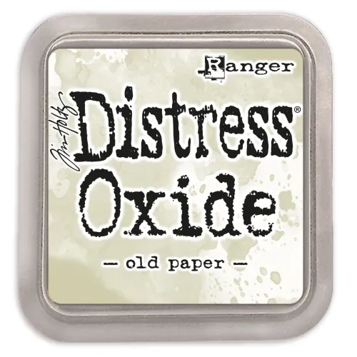 tusz Distress Oxide Ink - old paper (zielonkawy)