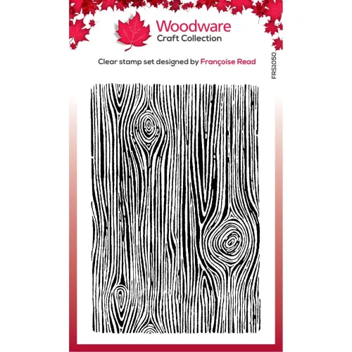 stempel polimerowy Woodware -  woodgrain [FRS1050]