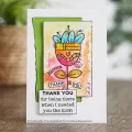stempel polimerowy Woodware -  colourful greetings [FRS862]