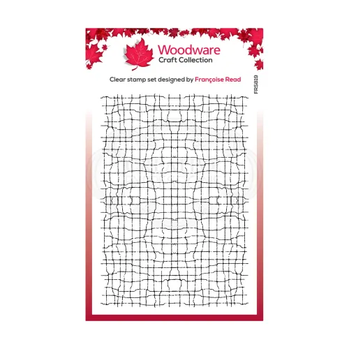 stempel polimerowy Woodware -  fine mesh [FRS819]