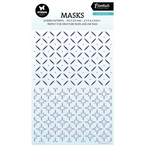 szablon / maska Studio Light - floral pattern [SL-ES-MASK275]