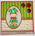 stempel gumowy Crissy Armstrong Collection - christmas elf