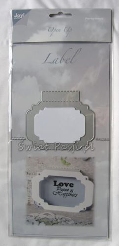 wykrojnik Joy pop-up - ramka label [6003/2012]