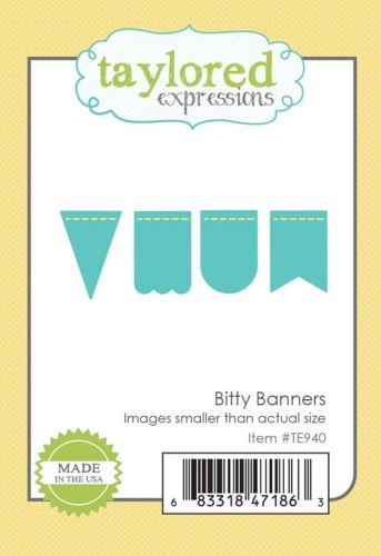wykrojnik Taylored expressions - bitty banners