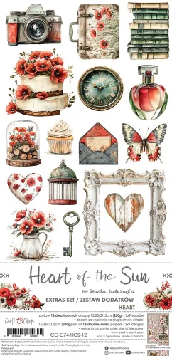 zestaw dodatków - heart of the sun - heart