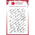stempel polimerowy Woodware -  french script [FRM080]