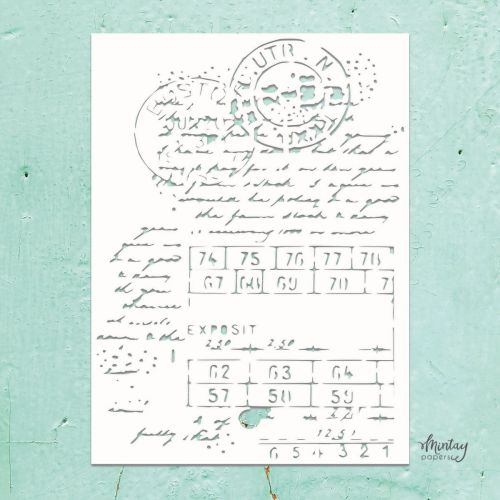 szablon / maska Mintay - mixed 1 [MTK-STEN-50]