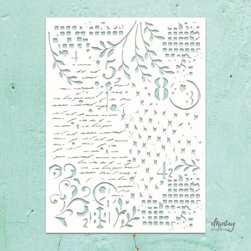 szablon / maska Mintay - mixed 4 [MTK-STEN-53]