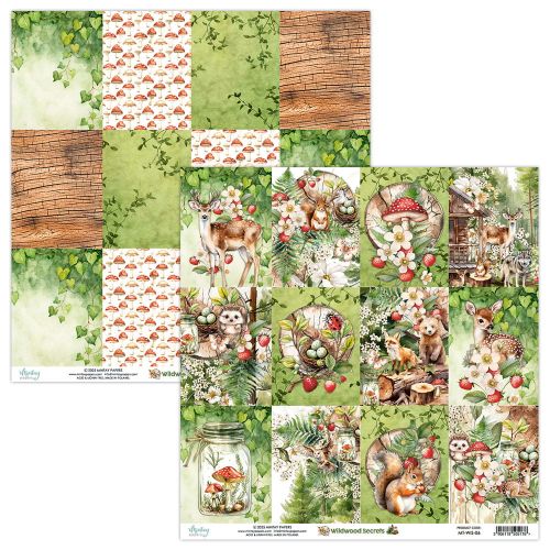papier scrapbook Mintay Papers - wildwood secrets 06