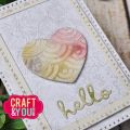wykrojnik Craft&amp;You - ATC cross stiches / ATC przeszycia krzyżyki [CW345]
