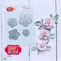 wykrojnik Craft&amp;You - Magda's rose / róża Magdy [CW354]