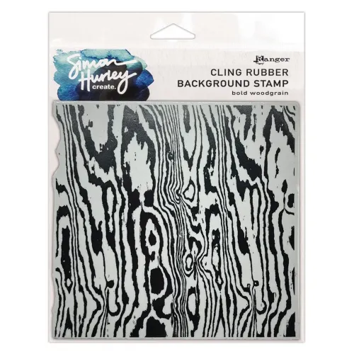 stempel gumowy by Simon Hurley - bold woodgrain