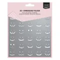 folder do embossingu 3D Vaessen Creative pumpkin faces [3625-0006]