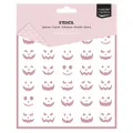 szablon Vaessen Creative - pumpkin faces [3625-0008]