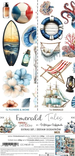 zestaw dodatków - emerald tales - mix