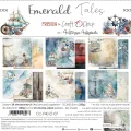 papier scrapbook Craft o'clock - emerald tales [zestaw 8" x 8"]