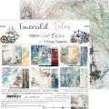 papier scrapbook Craft o'clock - emerald tales [zestaw 8" x 8"]