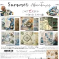 papier scrapbook Craft o'clock - summer adventures [zestaw 8" x 8"]
